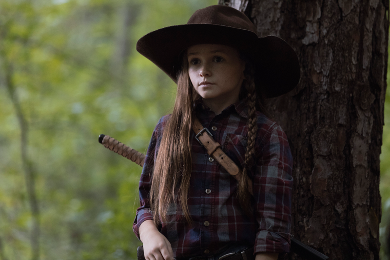 Put Judith (Cailey Fleming) in charge of the zombie apocalypse, please and thank you.